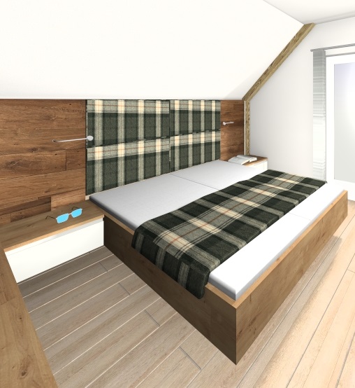 3D Planung eines Schlafzimmers